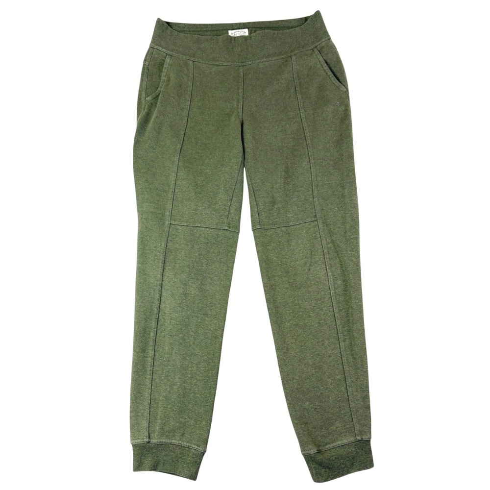 Prana M Green Cozy Up Joggers Hemp Blend Tapered Lounge Gorpcore Athleisure